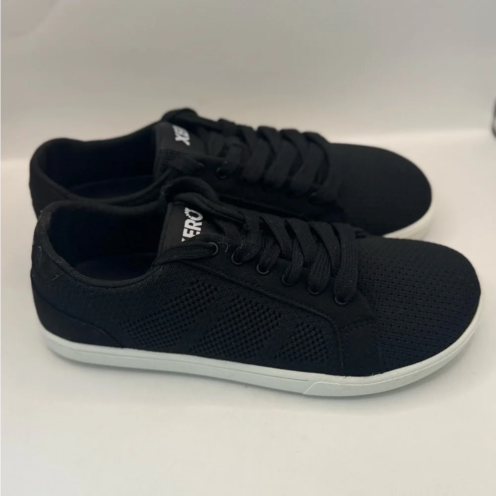 Xero Shoes Men's Black Athletic Knit Sneaker